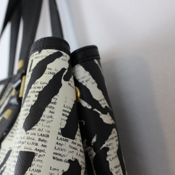 LAMB Gwen Stefani Williamsfield Zebra Purse Bag - Picture 6 of 8